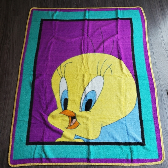 tweety bird fleece blanket